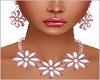 5 psc Pink Necklace Set