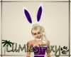 *J* Purple Bunny Ears