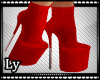 *LY* Red Monamou Boots