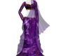 MS Festive Sari Purple