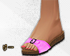 ! Lilac Sandals