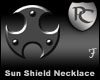 Sun Shield Necklace