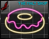 Malt Shop Neon Donut