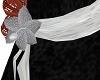 white lace n pearl sash