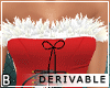 DRV Fur Trim Dress Balls