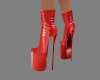 PVC Red Boots
