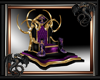 Purple Fairy Horn Throne