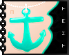 t ¦ Teal Anchor. m