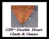 GBF~M Double Heart  C&G
