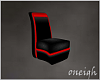 Black & Red Lax Chair