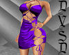 String Dress in Purple