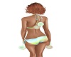 Seablue Bikini pompoms