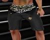 ! BRAND LV BLACK SHORTS