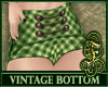 Vintage Bottom Green