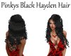 Pinkys Black Hayden Hair