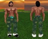 Santa Pants Green