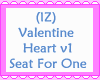 Heart Seat For One Pink