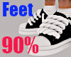 Feet 👟 90%