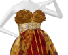 Red & Gold Wedding Dress