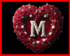 M Rose Wreath