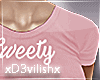 ✘Sweety Pink Top