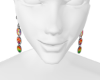 Boho Tie Dye Earrings