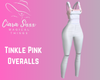 Tinkle  Pink Overalls