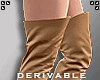 Beige boots