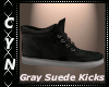 Gray Suede Kicks