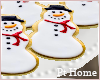 Xmas Snowman Cookies