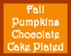 Pumpkins Chocolate Cake