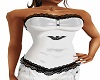 white  corset
