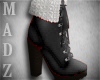 MZ! Black fur boots