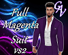 FULL MAGENTA SUIT V2 - M