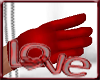JA" Crella Red Gloves