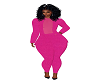 SultryEl Pink Pants Suit