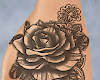 -A- Rose Hand Tattoo Nud