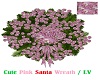 LV/Cute Pink SantaWreath