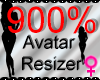 *M* Avatar Scaler 900%