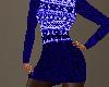 CRF* Blue Sweater Dress