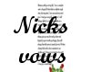 nicks vows