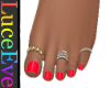 Rose Nuria Feet