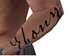 Ebony Forearm Tattoo (M)