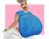 Aplus CDior top blue