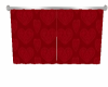 Red Animated curtains