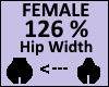 Hip Scaler 126% Female