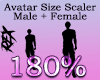 180% - Avatar Scaler