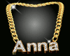 Anna gold necklace
