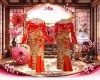 Golden Red Kimono