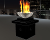 (K)   black fire bowl